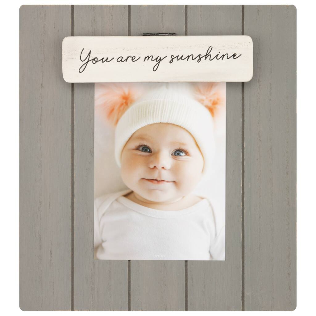 Gray You Are My Sunshine 8 5 X 9 3 Clip Frame Expressions By